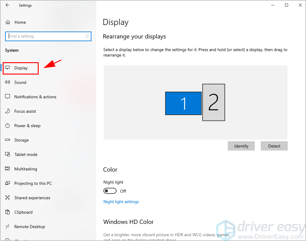 [Fixed] Advanced Display Settings Windows 10 Missing - Driver Easy