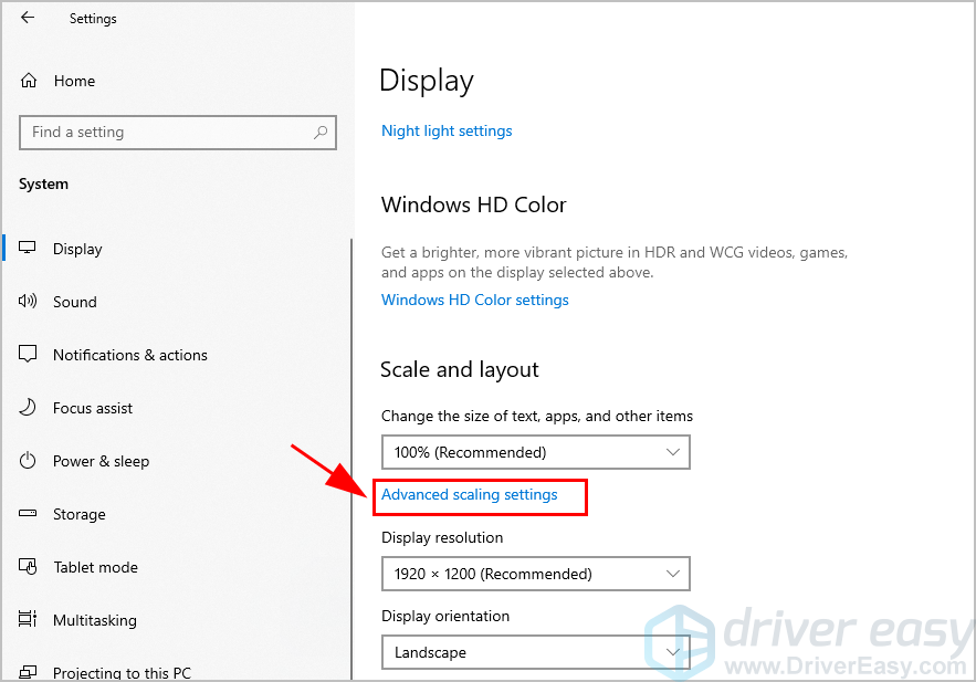 asus driver update screen resolution