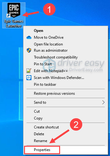 Solved Epic Games Launcher Won T Open Quickly Easily Driver Easy