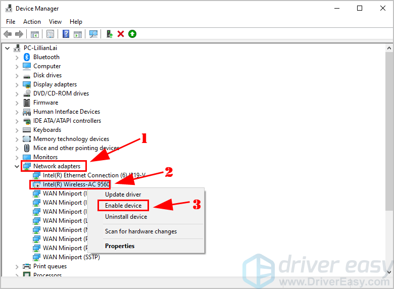 Fixed Lenovo Laptop Not Detecting Wireless Network Driver Easy