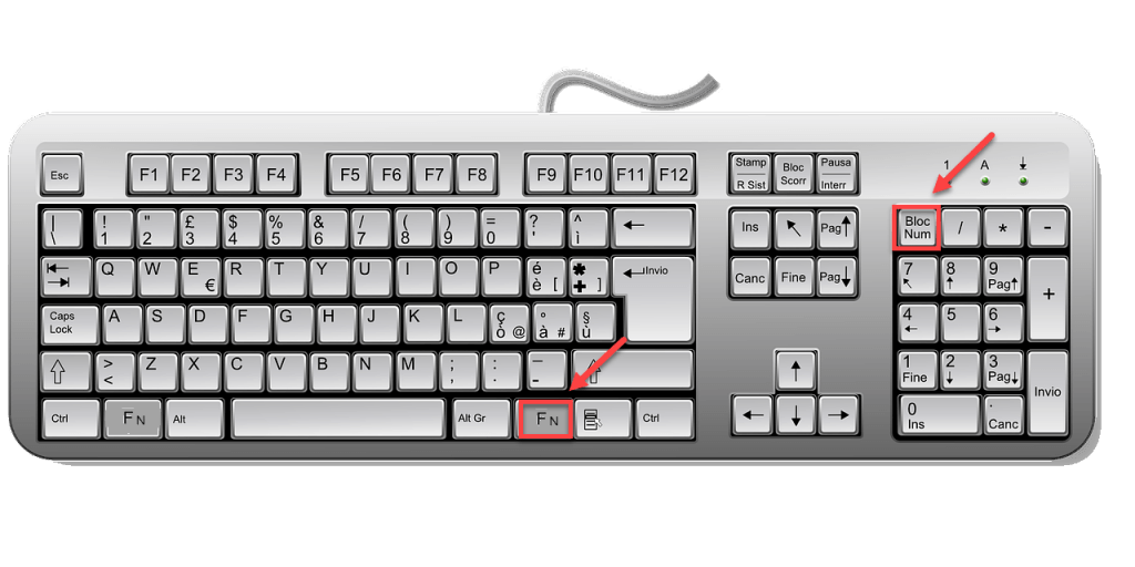 keyboard keys mixed up windows 10