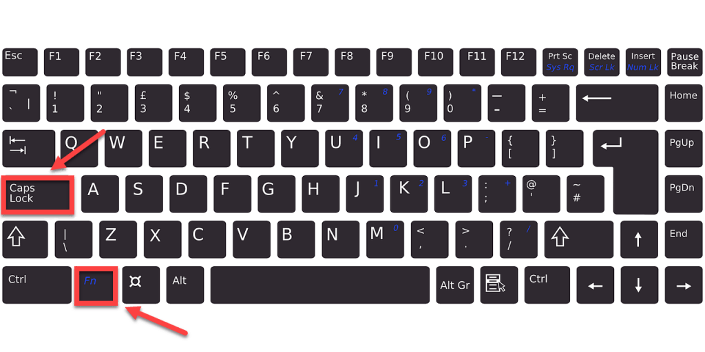 my keyboard types instead of windows 10