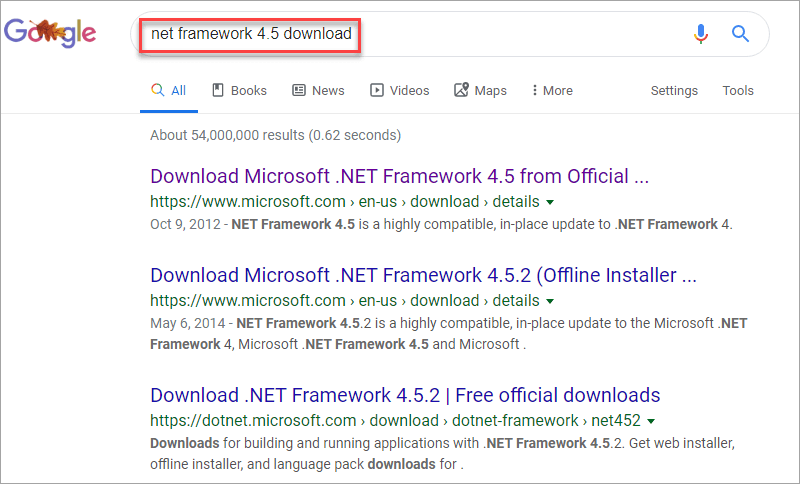 to run this application net framework v4.0.30319