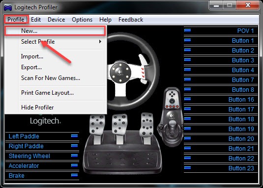 logitech gaming software steering wheel logitech g29