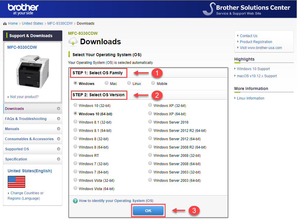 brother com software download