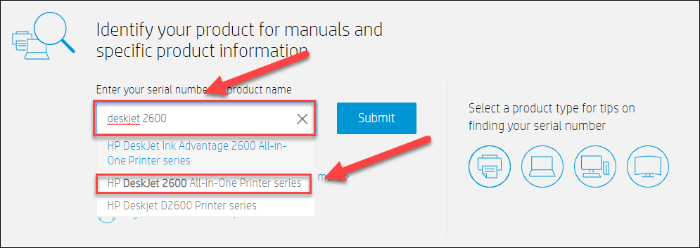 hp deskjet 2600 driver issues