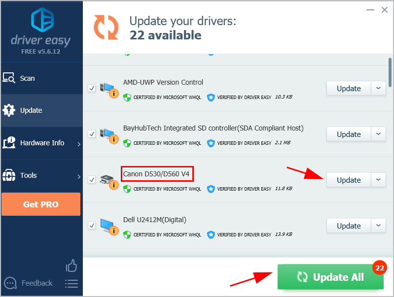 Canon D530 Driver Download Update Driver Easy