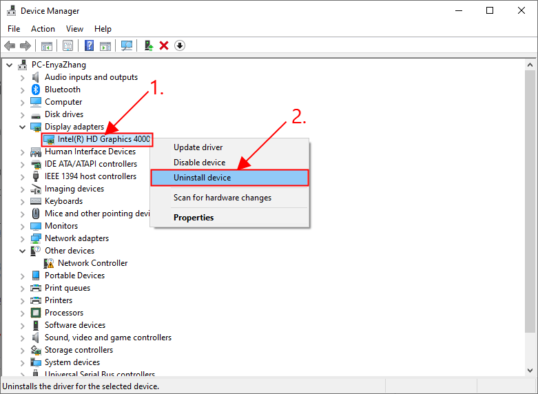 wmic desktopmonitor change resolution