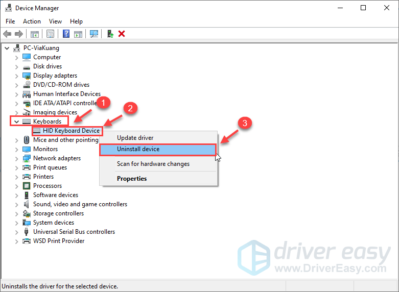 enter key not working windows 7