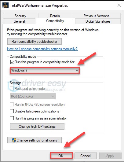 total war warhammer crashing on load