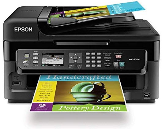 epson wf 2540 software