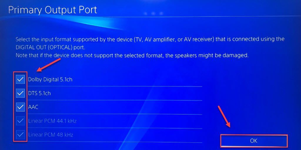 Ps4 no sound on tv new arrivals