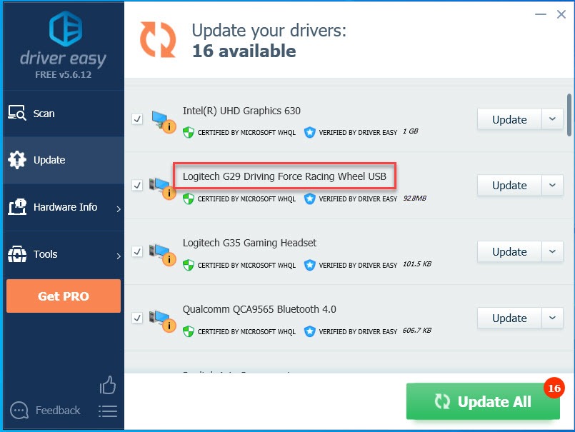 Logitech Wheel Drivers Download For Windows 7 8 10 Driver Easy