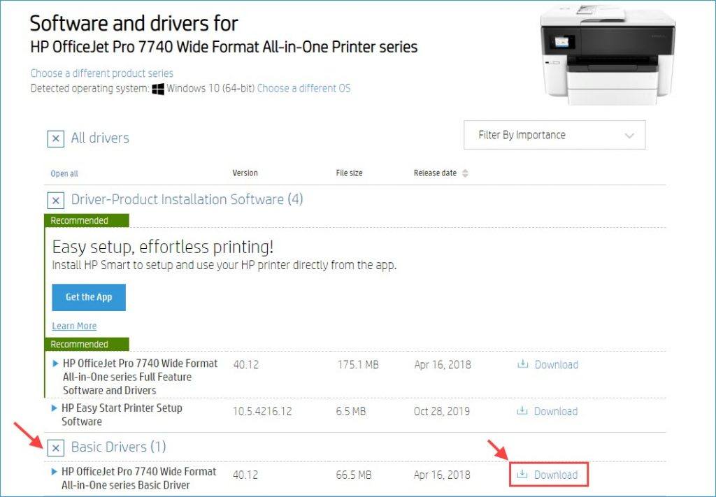 DOWNLOAD] Driver HP Officejet Pro 7740 Easy