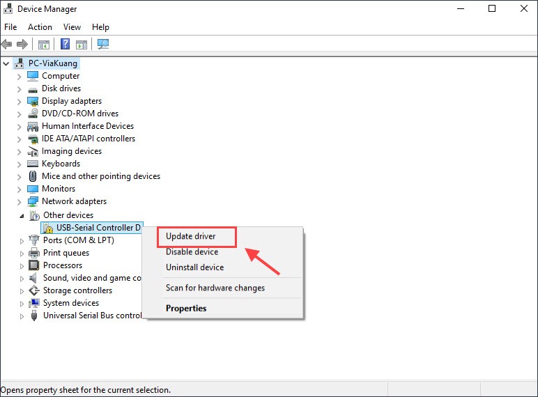 usb serial controller d windows 10 drivers