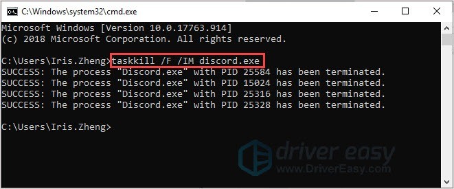 Solved Discord Won T Open Easy Fixes 21 Driver Easy
