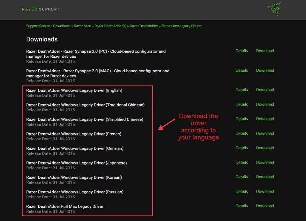How To Update Razer Deathadder Driver Driver Easy