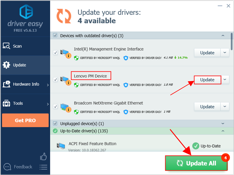 How To Update Lenovo Power Management Drivers Easily - Driver Easy