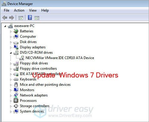 wireless network driver for windows 7