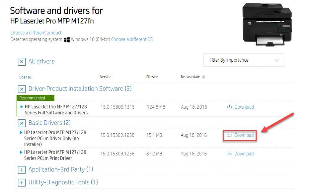 Featured image of post Laserjet Pro Mfp M127Fn Driver Download 32 64