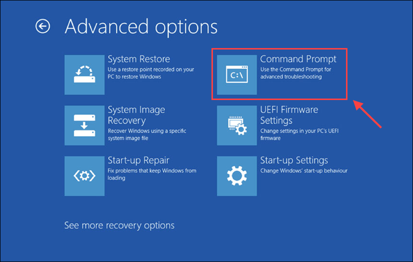 windows 10 command prompt error messages list