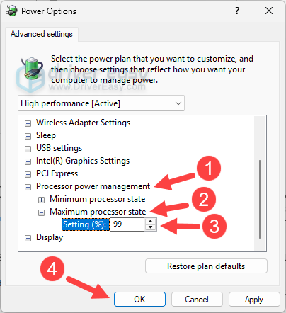 limit cpu state to 99 to fix poe2 crash
