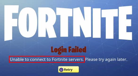 Fortnite Connection Solved Unable To Connect To Fortnite Servers Quickly Easily Driver Easy