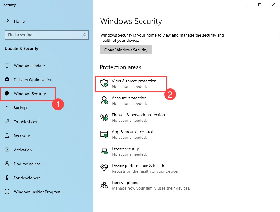 Windows Security