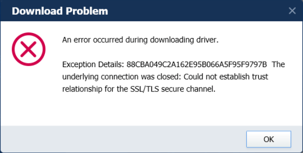 The Underlying Connection Was Closed: Could Not Establish Trust  Relationship For The Ssl/Tls Secure Channel - Driver Easy