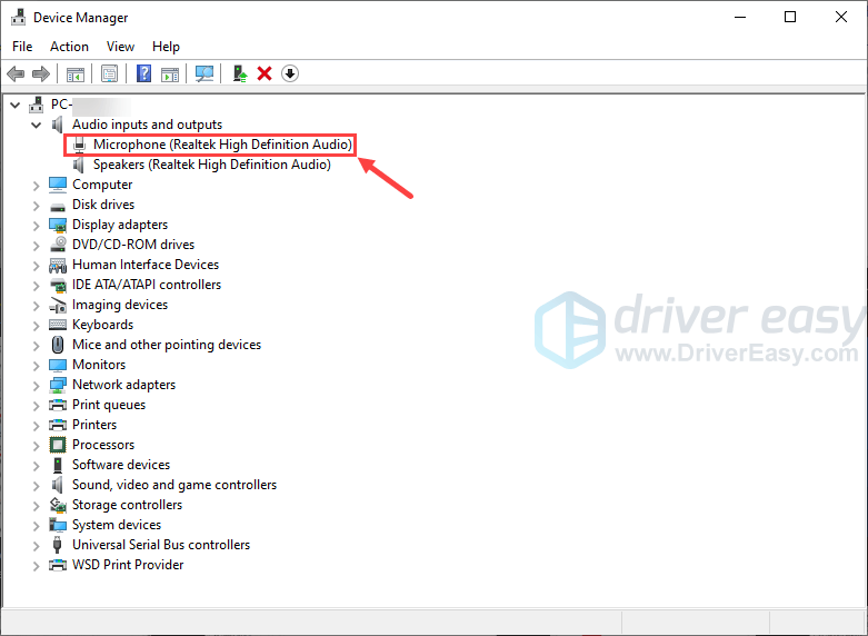 microsoft usb microphone driver