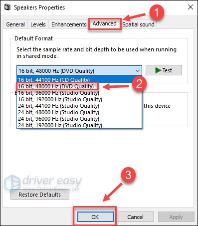 microphone latency windows 10