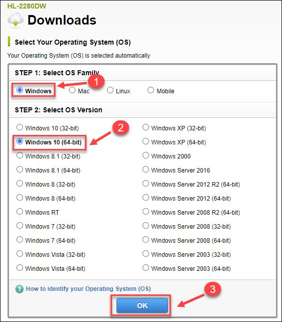 brother hl 2280dw wireless setup windows 10