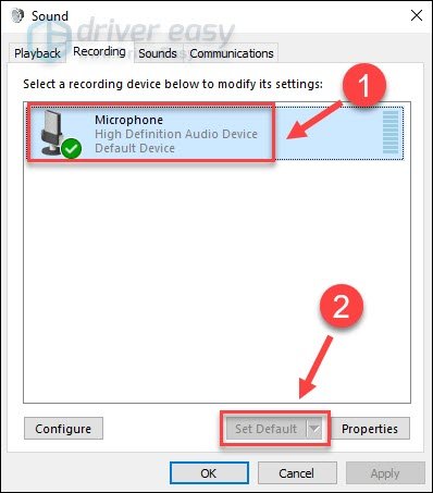 kotion each g9000 microphone not working pc