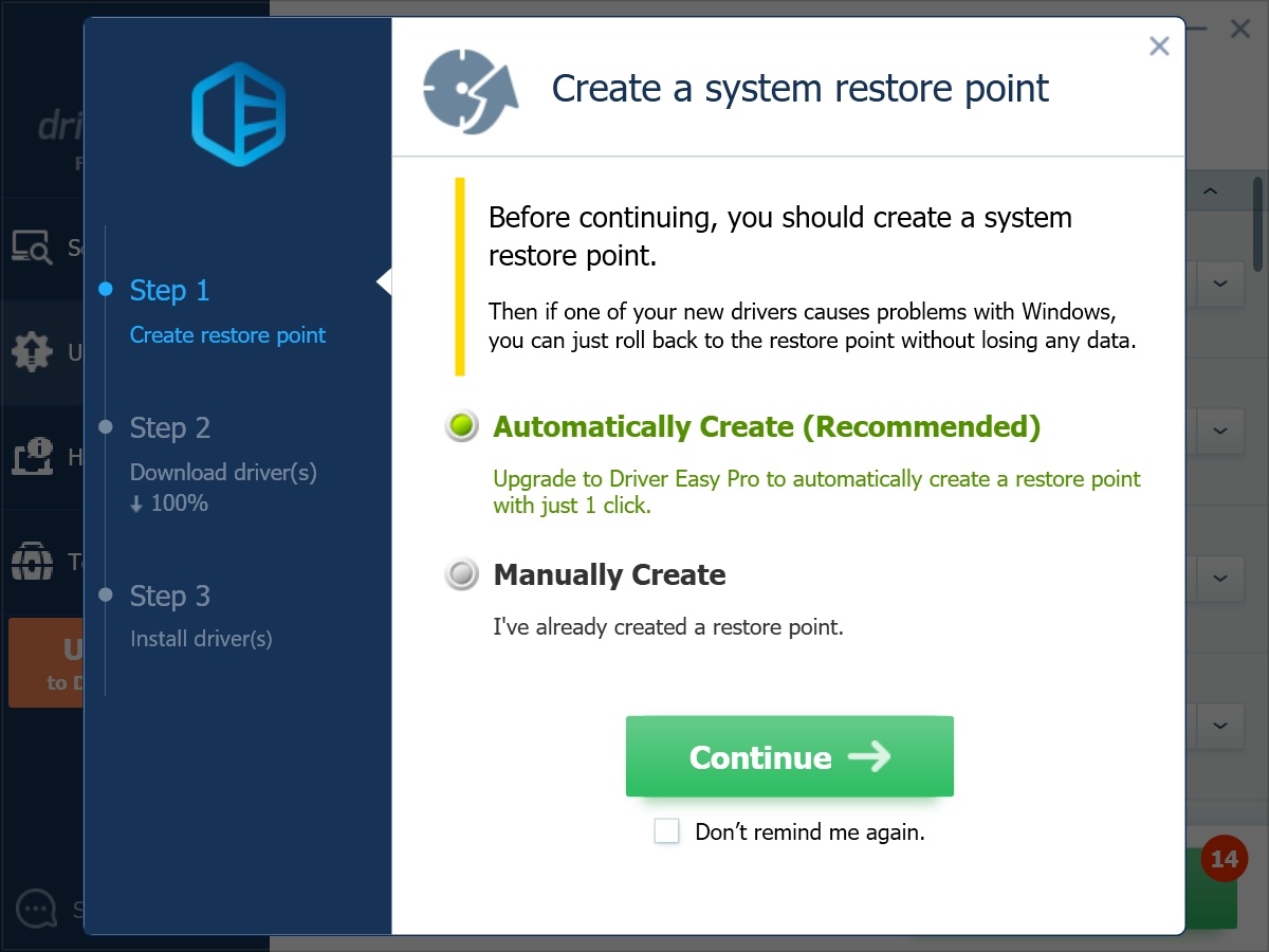 driver easy set up download