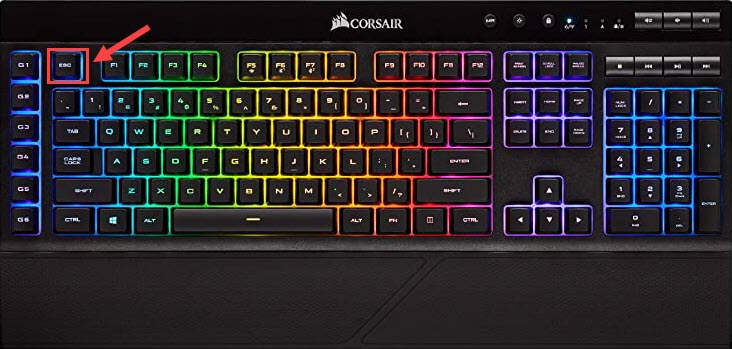 CLAVIER CORSAIR RGP0036