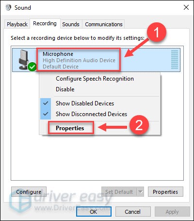 zoom microphone not working windows 10