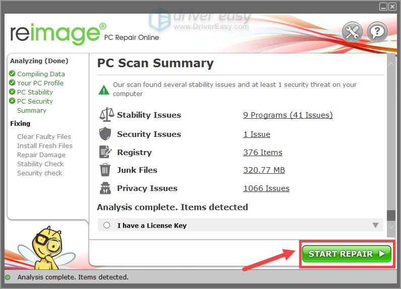 kernel data inpage error spaceport.sys