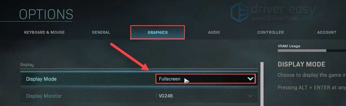 [SOLVED] COD: Modern Warfare FPS drops - Driver Easy