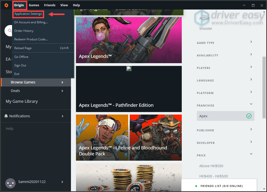 update Origin; Origin slow download speed
