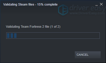 Team Fortress 2 verify integrity of game files