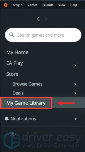 disable in-game overlay on Origin FIFA 21 not launching
