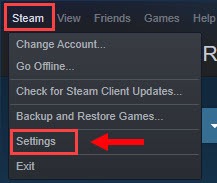 disable hardware encoding Steam