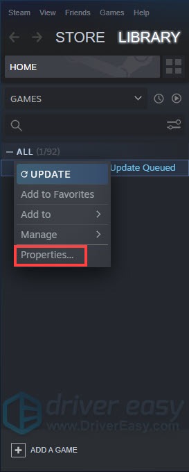 disable in-game overlay on Steam FIFA 21 not launching