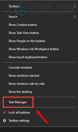 open Task Manager