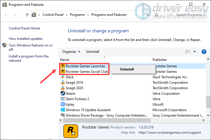 SOLVED] Rockstar Games Launcher Not Working - 2023 Tips - Driver Easy