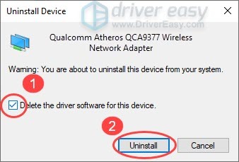 Как установить qualcomm atheros qca9377 wireless network adapter драйвер