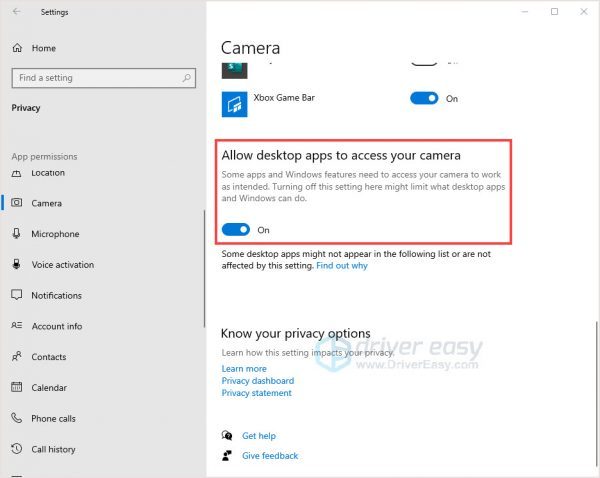 [Solved] Discord Camera Not Working - Driver Easy
