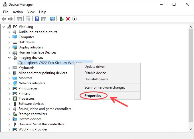 how to install webcam driver windows 10