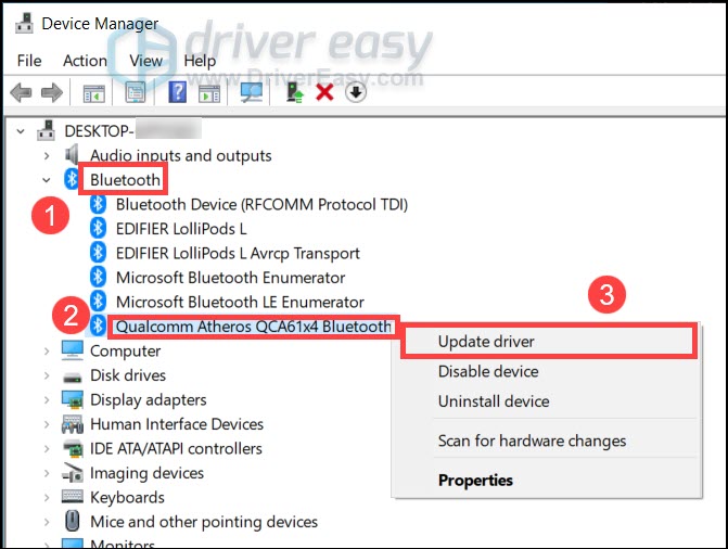 generic bluetooth adapter driver update windows 7 64 bit hp