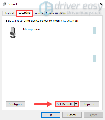 Fixed Sony WH 1000XM3 4 Mic Not Working on PC Driver Easy